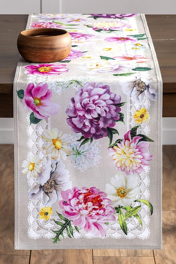 Maison d' Hermine Table Runner 100% Cotton Double Layer Table Runners 72 inches - Image 9