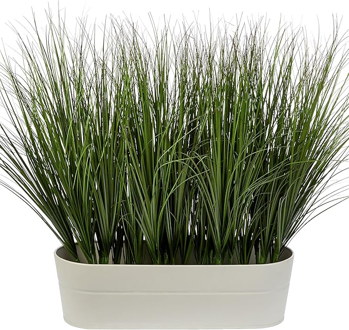 48PCS Fake Plants Artificial Wheat Grass Greenery Plastic Plants Fake Grass - Image 5