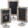 MyGift Set of 3 Tabletop Chalkboard Sign by MyGiftHome