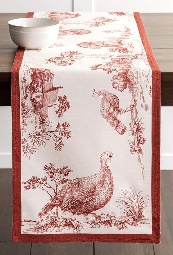 Maison d' Hermine Table Runner 100% Cotton Double Layer Table Runners 72 inches - Image 9