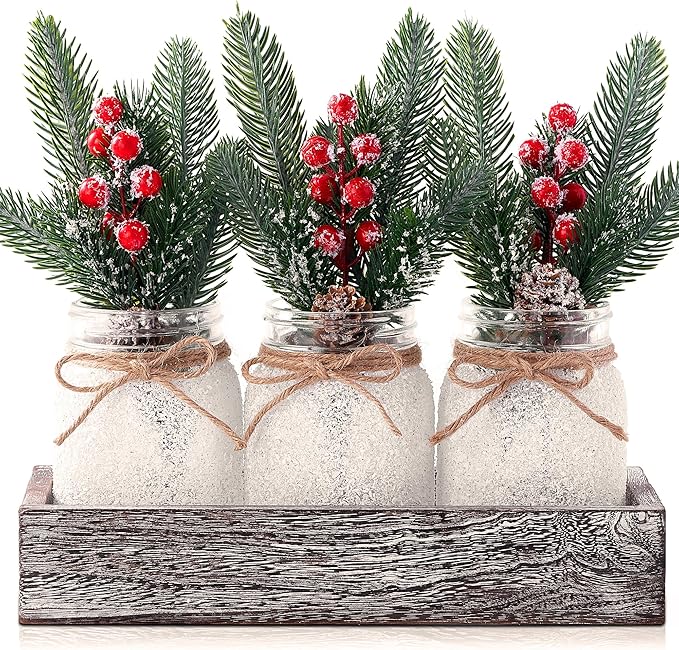 Christmas Centerpieces for Tables, Table Decor by KIVIVO