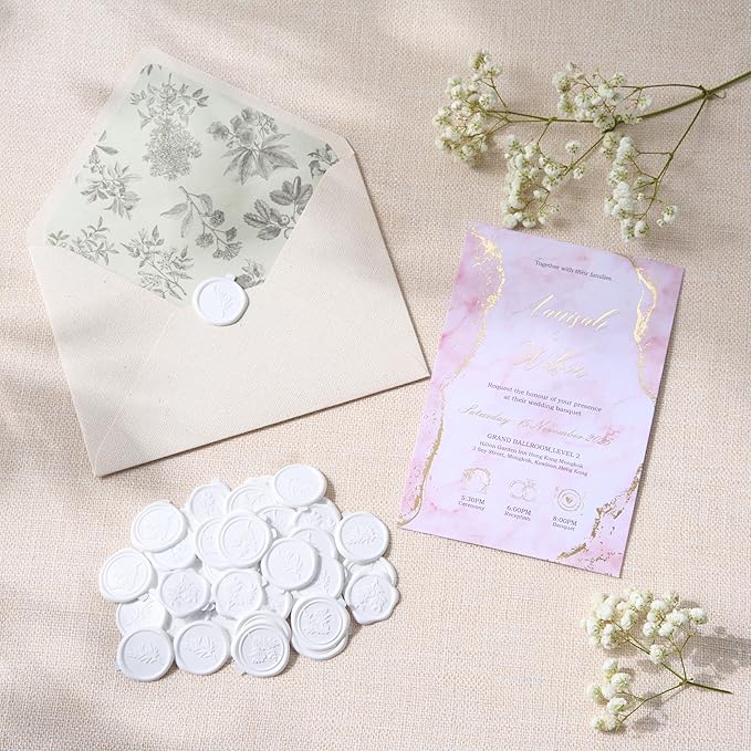 Wax Seal Stickers Premium Envelope Seal Stickers - Image 6