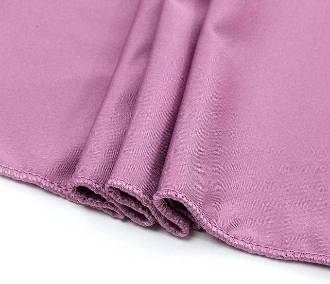 MDS Pack of 50 Spandex Chair Sashes Bows Elastic Stretch Dining Chair Bands - Image 4
