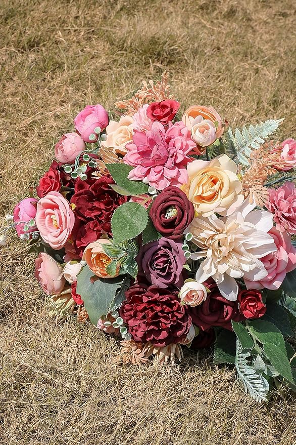 Serra Flora Artificial Flowers Combo Box Set Faux Flowers Bulk Flower Leaf - Image 7