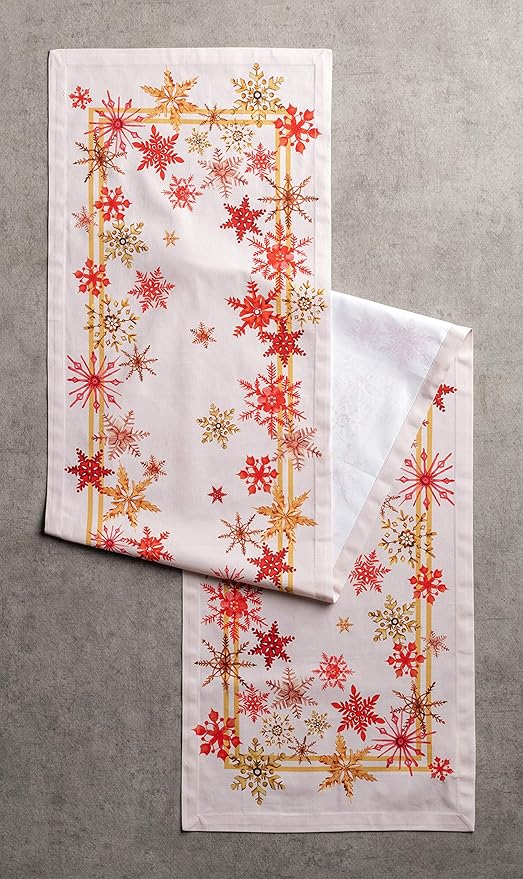 Maison d' Hermine Table Runner 100% Cotton Single Layer Table Runners 48 inches - Image 2