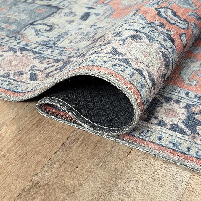 Bloom Rugs Washable Non-Slip 7 ft Runner - Image 6