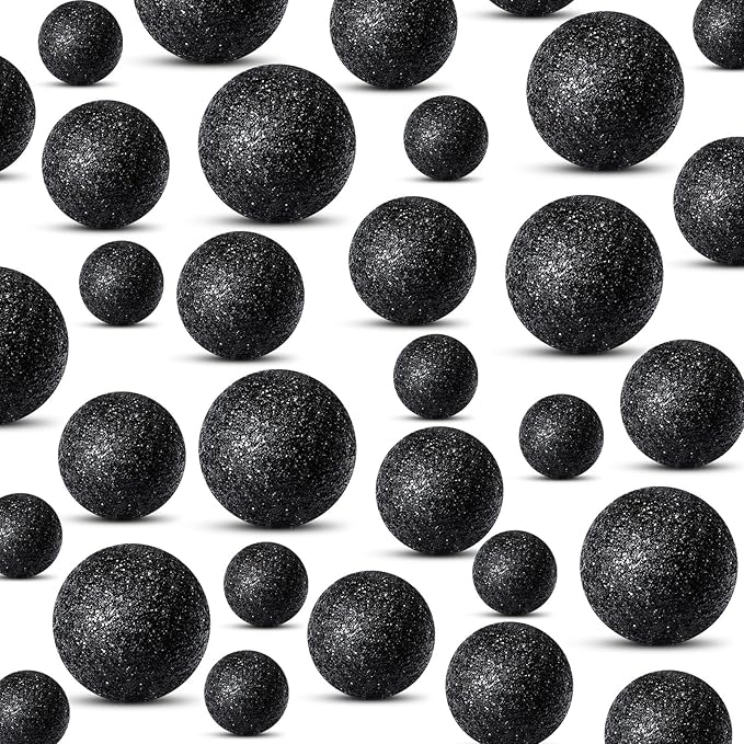 150 Pieces Vase Filler Faux Pearls Vase Makeup Beads No Hole Gloss Bead Mixed by Junkin