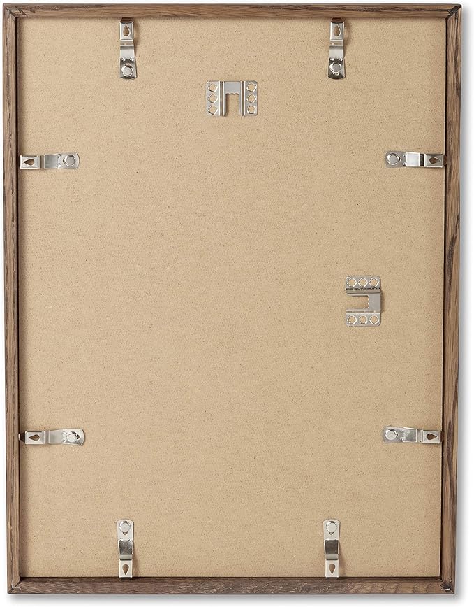Opposite Wall - 12x16 in - Dark Solid Oak Wood Picture Frame - Lightweight - Image 2