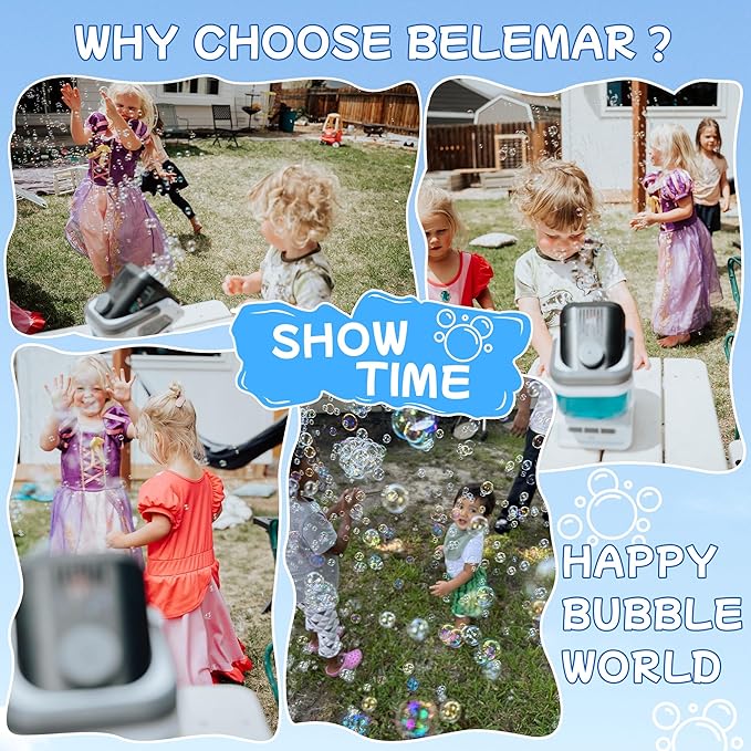 2025 Upgraded Bubble Machine - Image 6