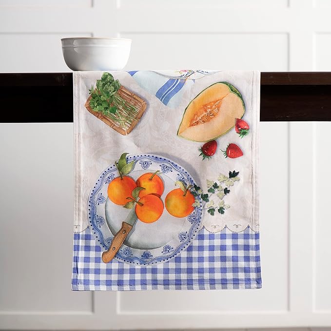Maison d' Hermine Table runner 100% Cotton Double Layer Table Runners 108 - Image 9