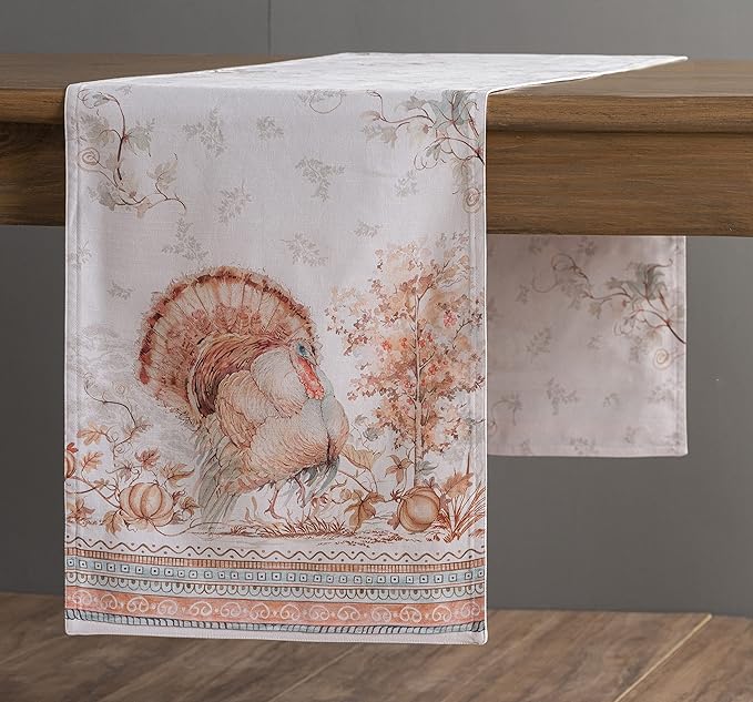 Maison d' Hermine Table Runner 100% Cotton Double Layer Table Runners 108 - Image 7