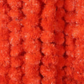 Artificial Marigold Flower Garland by Hashcart