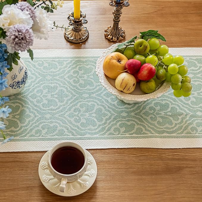 Table Runners 119 Inches, Waterproof Boho Table Runner - Image 5
