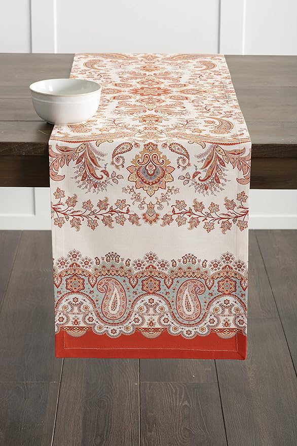 Maison d' Hermine Table Runner 100% Cotton Single Layer Table Runners 72 inches - Image 9