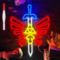 Sword Neon Sign Gamer Neon Signs by JIARODEYLEDNEONSIGN