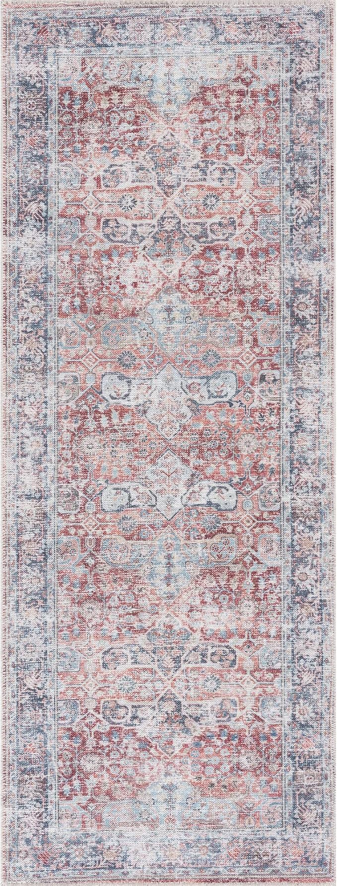 Bloom Rugs Caria Washable Non-Slip 12 ft Runner - Image 2
