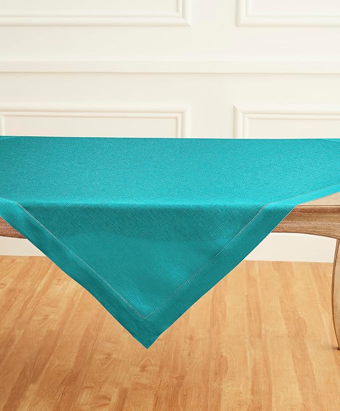 Solino Home Linen Square Tablecloth 52 x 52 Inch - Image 5