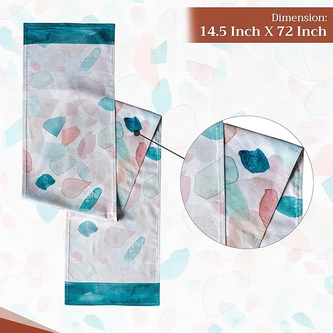 Maison d' Hermine Table Runner 100% Cotton Double Layer Table Runners 72 inches - Image 4