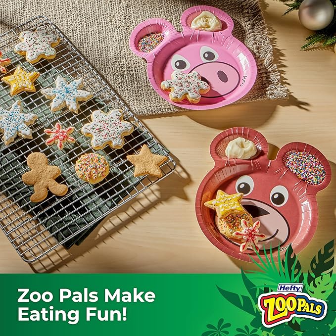 Hefty Zoo Pals Party Edition Paper Plates - Image 8