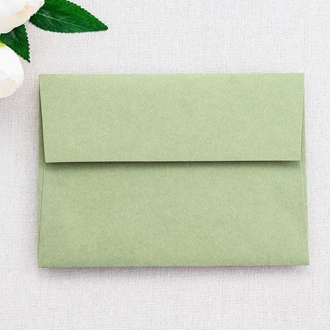 PONATIA 50 Pieces 5x7 Envelopes, A7 Envelopes Self Seal - Image 6
