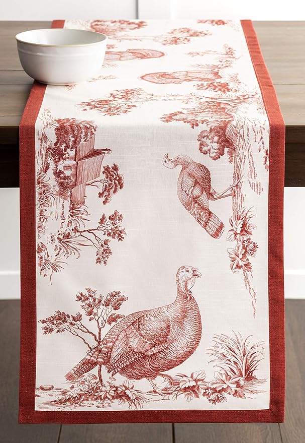 Maison d' Hermine Table Runner 100% Cotton Single Layer Table Runners 108 - Image 9