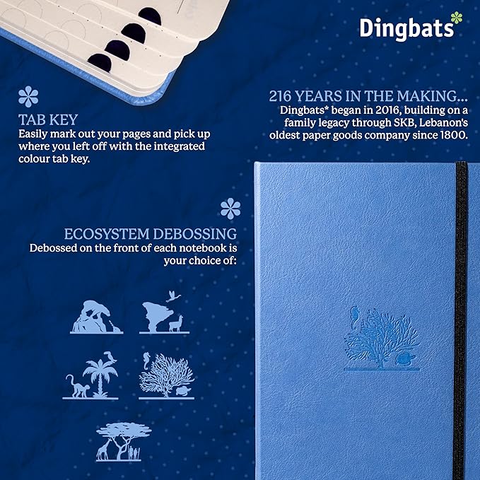 Dingbats* Earth Dotted Writing Journal Notebook A5 - Image 2