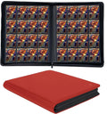 1600+ Pockets Trading Card Binder, 16-Pocket Card Ablum Compatible by KUOOKING