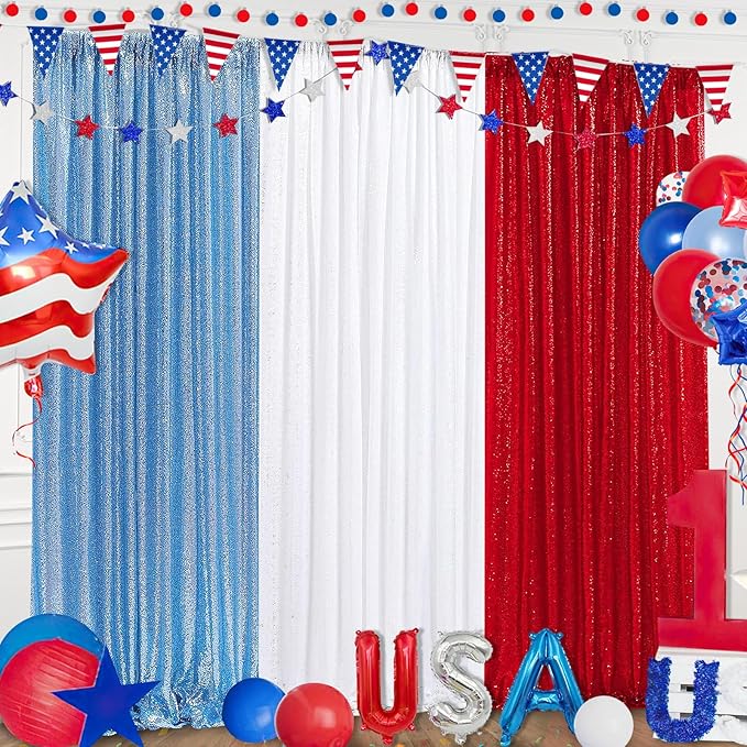 White Backdrop Curtain for Wedding Parties - Image 6