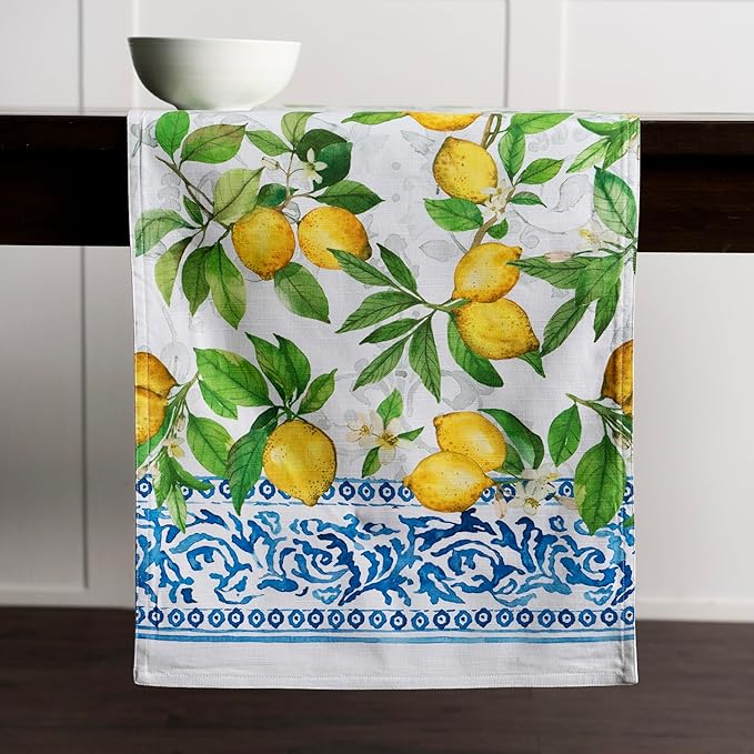 Maison d' Hermine Table Runner 100% Cotton Double Layer Table Runners 72 inches - Image 8