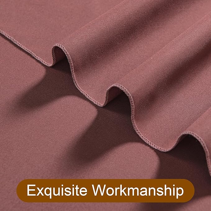 DWCN 10x7 FT Dusty Rose Backdrop Curtains - Image 4