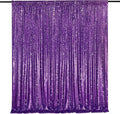 Purple Sequin Backdrop 8ft x 8ft Glitter Party Backdrop Curtains Glitter by QueenDream