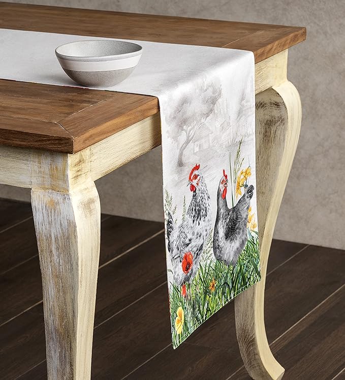 Maison d' Hermine Table runner 100% Cotton Double Layer Table Runners 72 inches - Image 9