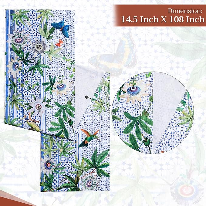 Maison d' Hermine Table Runner 100% Cotton Single Layer Table Runners 108 - Image 4