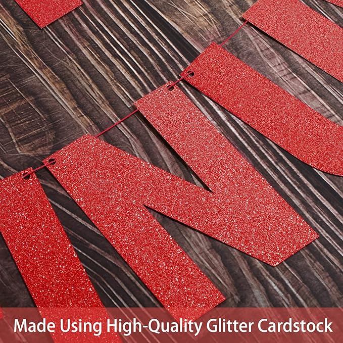 TaoBary 112 Pcs DIY Letter Kit Glitter Customizable Banner Letters Include 107 - Image 4