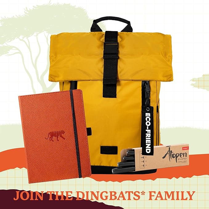 Dingbats* Wildlife Grid Writing Journal Notebook A5 - Image 7
