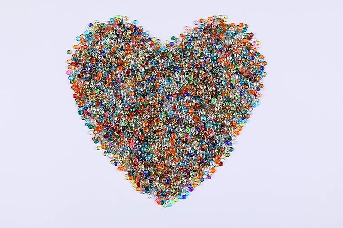 10000 pcs/Pack Wedding Table Scatter Confetti Crystals Acrylic Diamonds Vase - Image 2