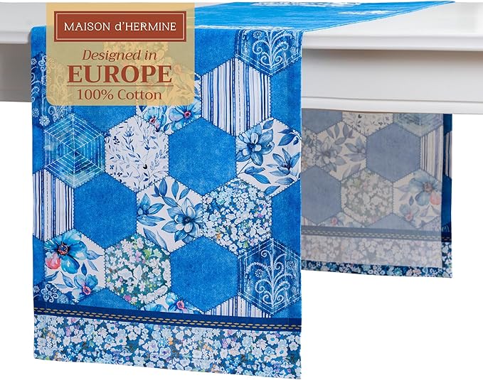 Maison d' Hermine Table Runner 100% Cotton Single Layer Table Runners 108 by MaisondHermine