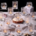 DARJEN 24Pcs Clear Votive Candle Holders by DARJEN