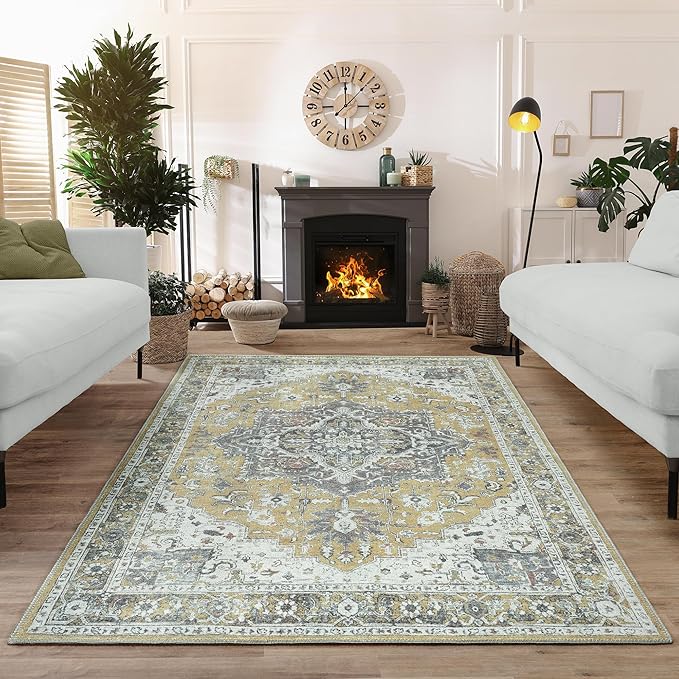Bloom Rugs Washable Non-Slip 5' x 7' Rug - Image 5