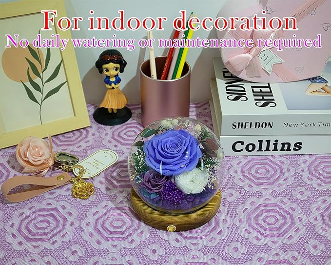 Valley of Rain & Forest Long-Lasting Real Flowers, Unique Floral Gift - Image 6