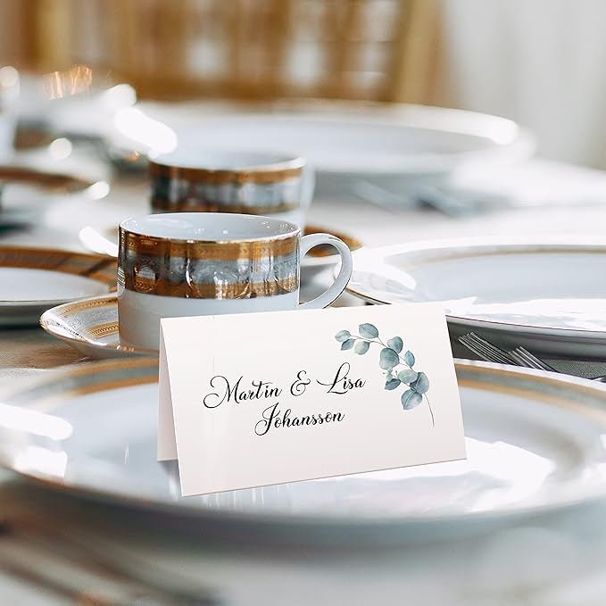 CLEVER SIGNS Place Cards for Wedding or Party, Seating Place Cards for Tables - Image 5