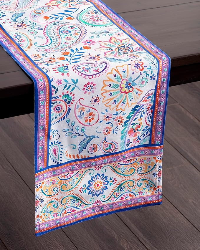 Maison d' Hermine Table Runner 100% Cotton Double Layer Table Runners 108 - Image 7