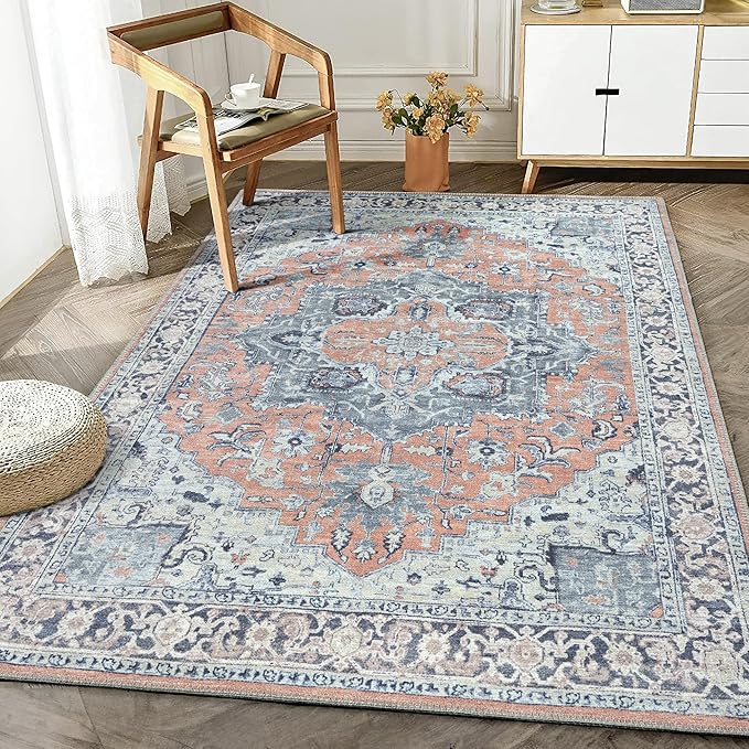 Bloom Rugs Washable Non-Slip 4' x 6' Rug by BloomRugs
