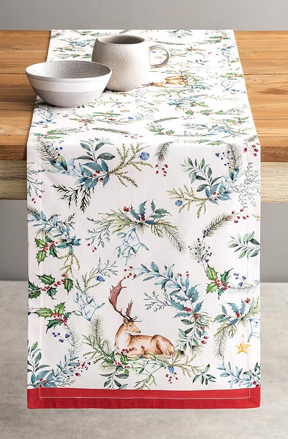 Maison d' Hermine Table Runner 100% Cotton Single Layer Table Runners 72 inches - Image 9