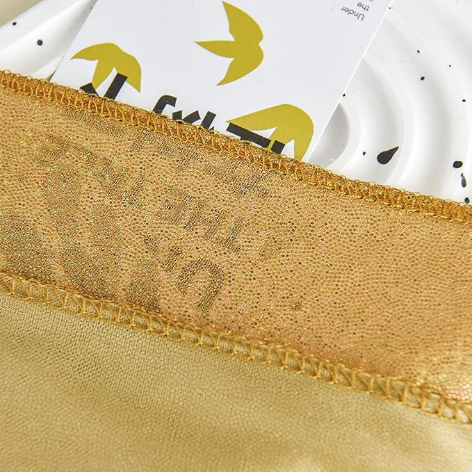 Fitable Sequin Gold Table Runners - Image 4