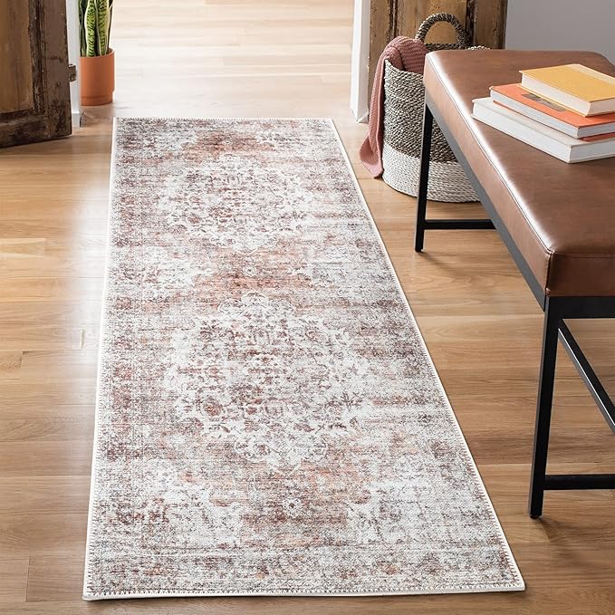 Bloom Rugs Washable Non-Slip 7 ft Runner by BloomRugs