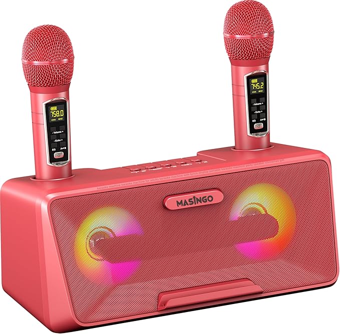 MASINGO Karaoke Machine for Adults and Kids by MASINGO
