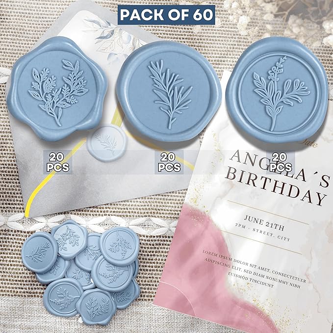 Wax Seal Stickers Premium Envelope Seal Stickers - Image 2