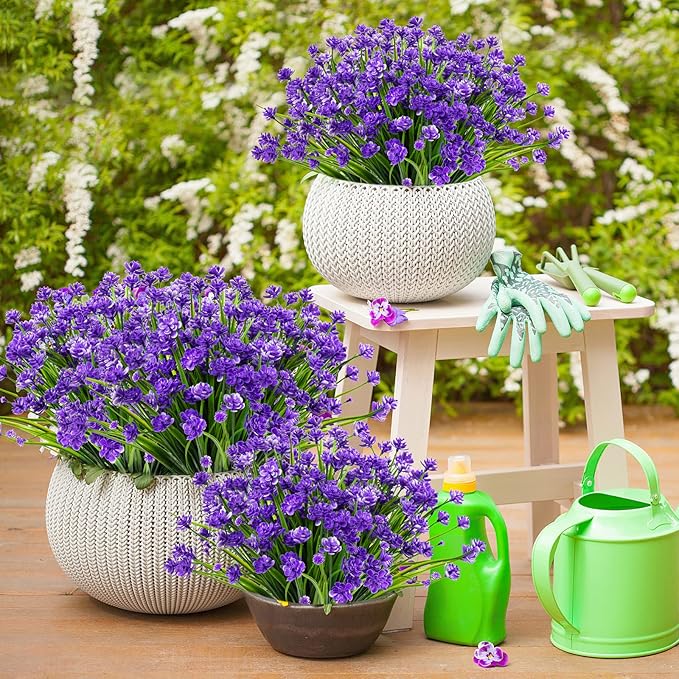 AmyHomie 20 Bundles Artificial Flowers - Image 7