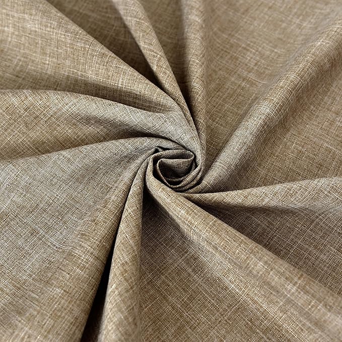 Fitable Linen Textured Tablecloths 2 Pack, Faux Burlap Rectangle Table Clothes - Image 8